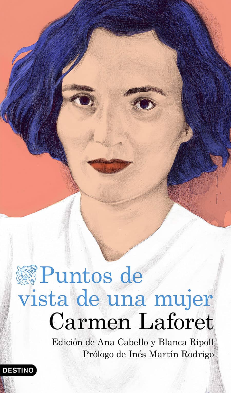 Cover illustration for "Carmen Laforet , puntos de vista de una mujer"
