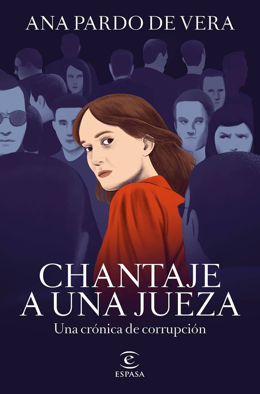 Cover Illustration for "chantaje a una Jueza"
