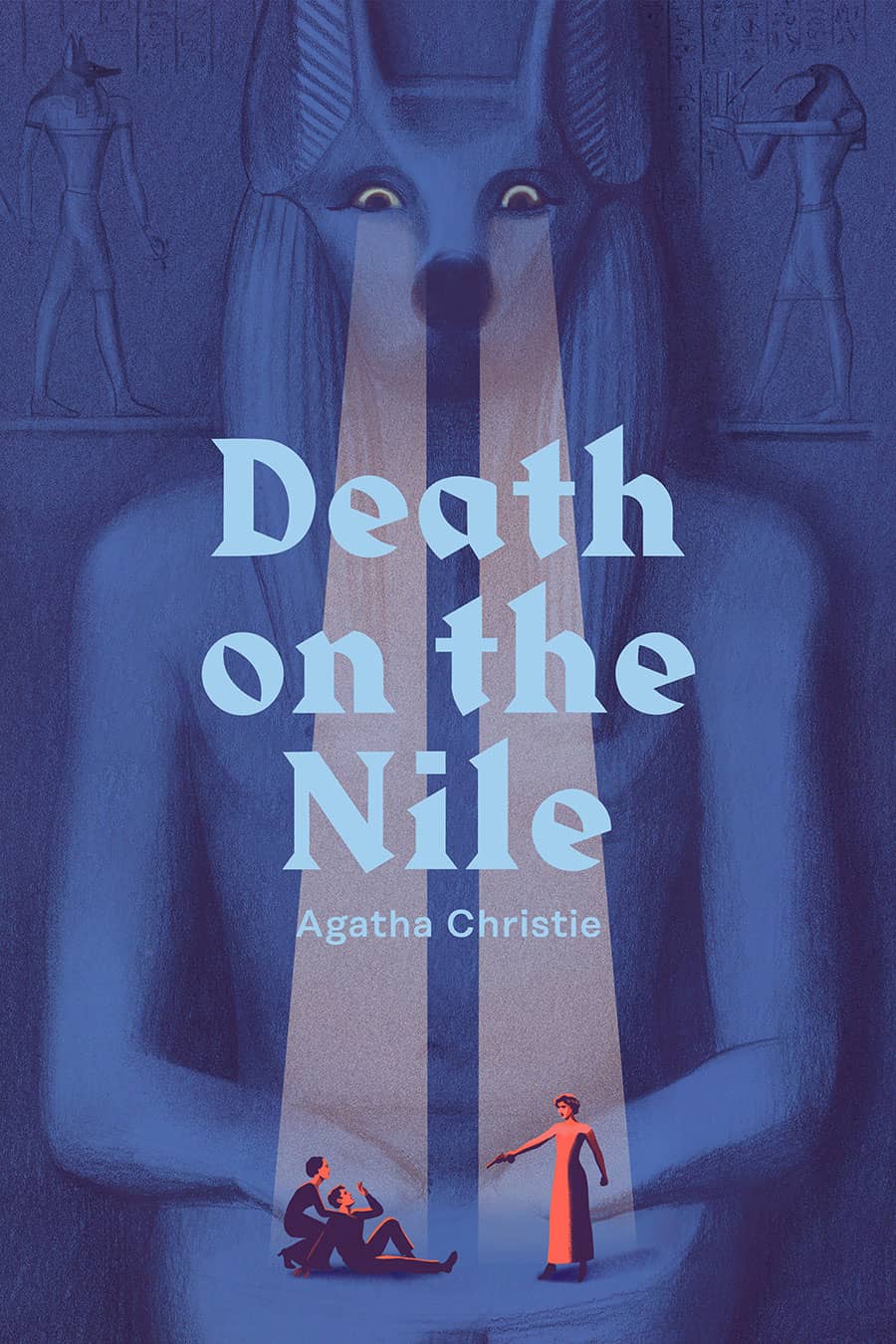Death on the nile cover illustration