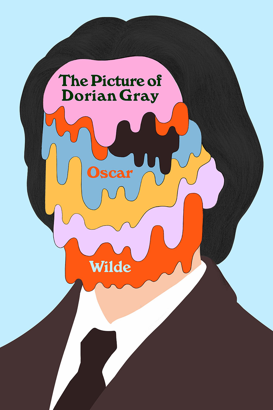 Cover Illustration for "The picture of Dorian Gray"