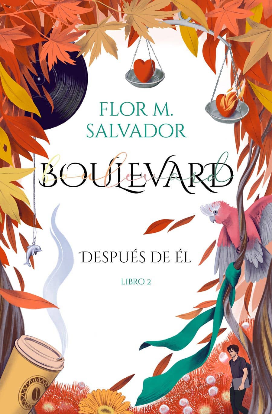 Cover Illustration for Boulevard II, Flor M. Salvador