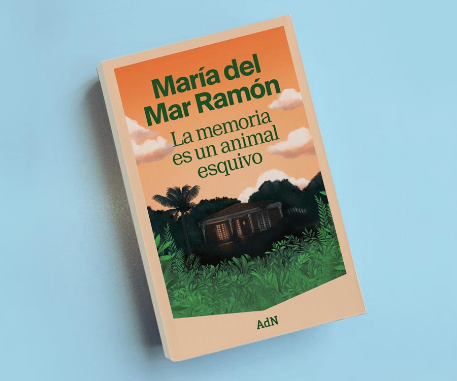 Maria del Mar Ramón, La memoria es un aimal esquivo, Anaya ADN , Silja Götz, Silja Goetz, Cover illustration